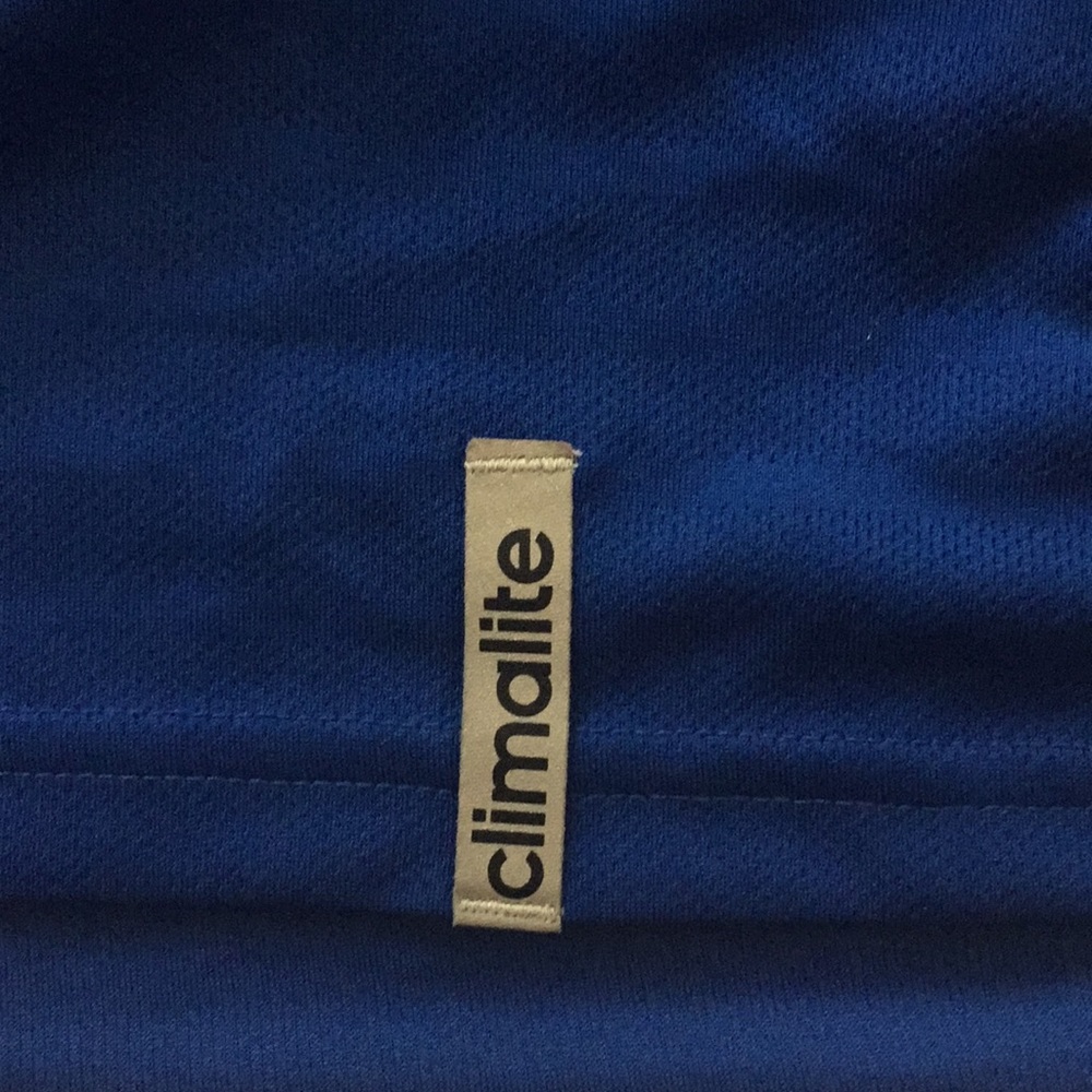 Adidas Climalite Down Button Sports Shirt Size M - Picture 12 of 15